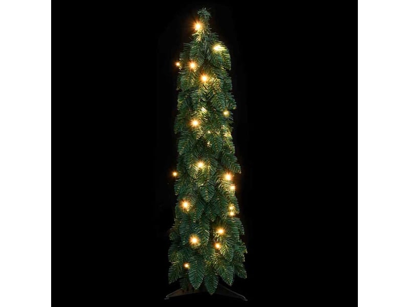  Sapin de noël, arbre de noël artificiel pré-éclairé avec 45 led 90 cm  - Conforama A