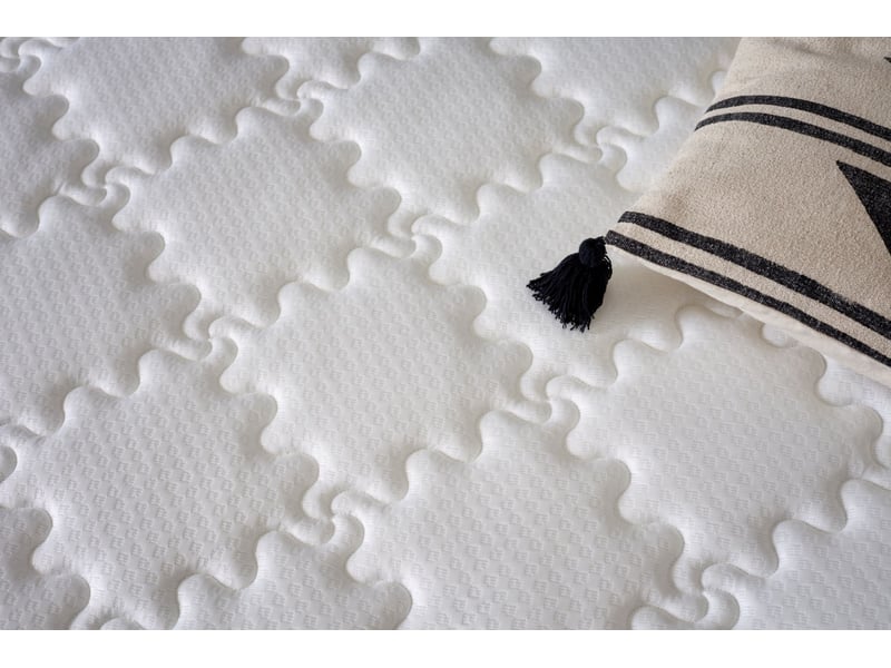  Matelas mousse hr et mémoire de forme luxury nature confort - mi-ferme, fibres naturelles, accueil mémoire de forme 8435720070644 - Conforama C