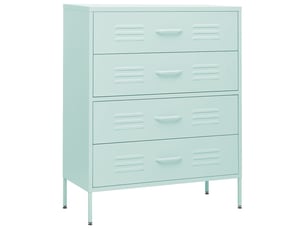 Commode 1 tiroir(s)      coloris bleu largeur 80 cm