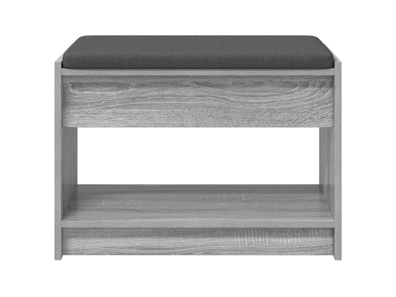  Banc d'entrée, banc interieur gris sonoma 63x38x45 cm  - Conforama E
