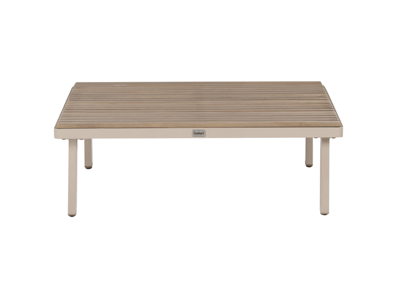  Table basse de jardin fivizzano 90 cm 70 cm acacia beige  - Conforama D