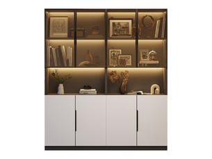 Buffet     coloris blanc