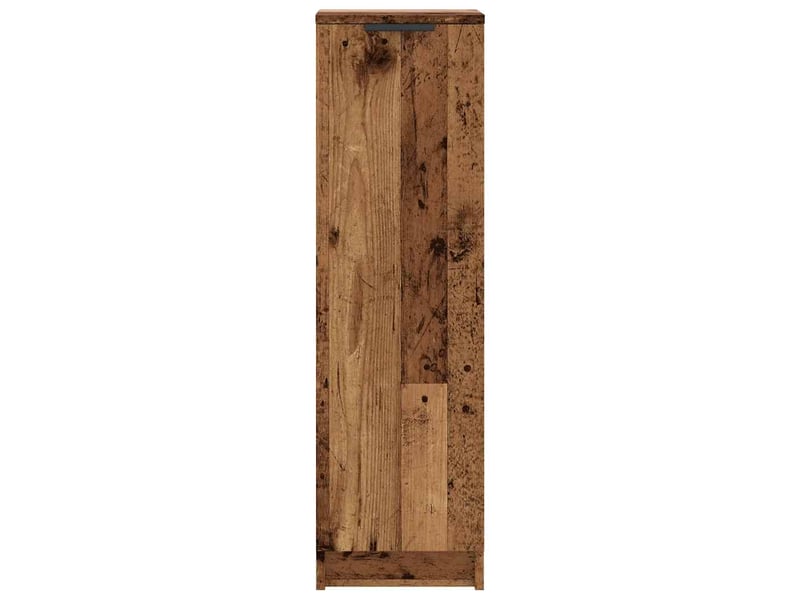  Meuble à chaussure, armoire à chaussures vieux bois 29,5x35x100,5cm bois ingénierie  - Conforama D