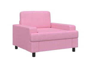 Fauteuil relax manuel VIDAXL Polyester rose