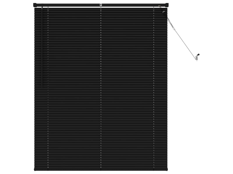  Store vénitien, store de fenêtre noir 150 x 120 cm 25 mm pvc cf48097  - Conforama A