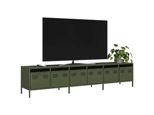 Meuble tv coloris vert 202 cm <strong></strong>  <strong></strong>