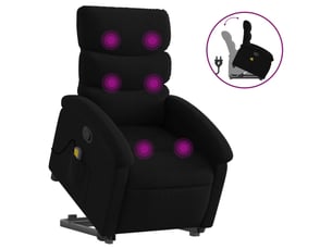 Fauteuil fixe  <strong></strong> Tissu noir