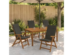 Lot de 6 coussins de chaise à dossier haut gemert cf59370