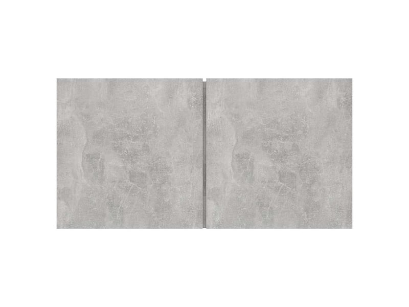  Ensemble de meubles tv - banc tv - meuble de rangement 8 pcs gris béton bois d'ingénierie  - Conforama E