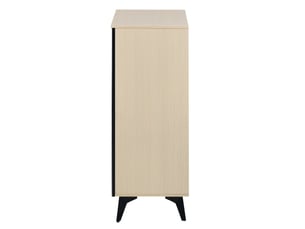 Meuble à chaussures 75x35x90 cm, capacité de rangement optimisée avec 2 portes et 1 tiroir, idéal pour couloir ou salon, design contemporain