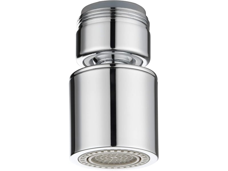  Aérateur rotatif à 360° pour robinets en laiton, 2 modes réglables, économiseur d'eau pour robinets, filetage mâle de 24 mm, afa009  - Conforama A