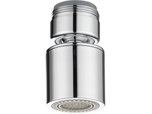 Aérateur rotatif à 360° pour robinets en laiton, 2 modes réglables, économiseur d'eau pour robinets, filetage mâle de 24 mm, afa009