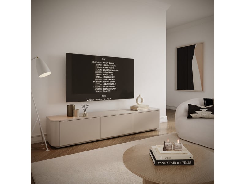  Selsey luvio - meuble tv - 200 cm - cachemire Luvio - Conforama C