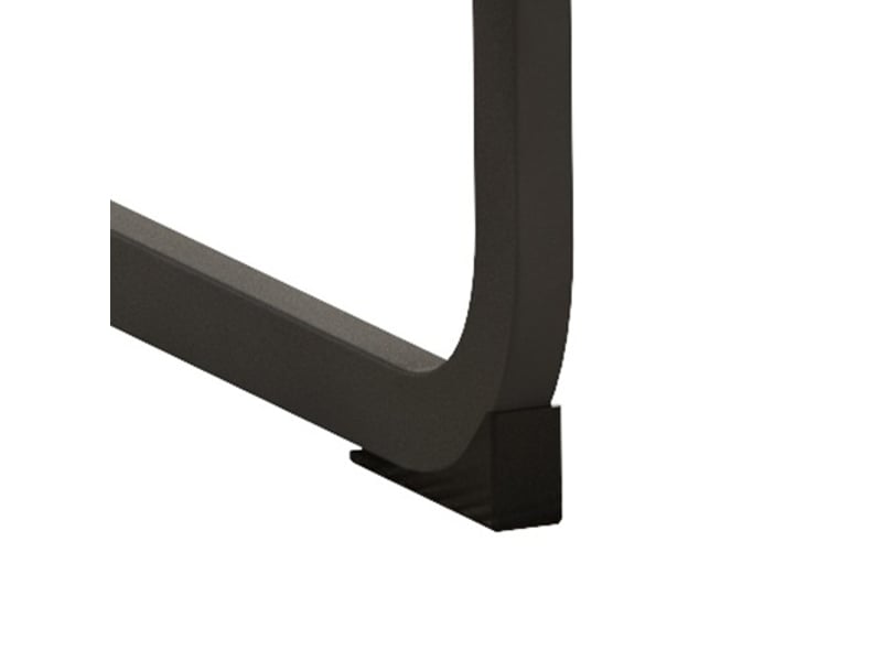  Chaises de salle à manger pu noir – ensemble 2, pieds métal noir, design ergonomique, confort et esthétique moderne  - Conforama E