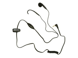Oreillette d'induction pour senior avec écouteur et micro intégré jack 2.5mm geemarc noir
