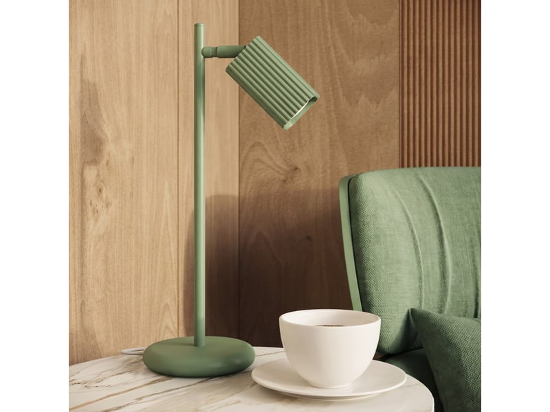  Plafonnier rayo 3l sauge aluminium moderne 16.5x45x6cm SL.3305 - Conforama D