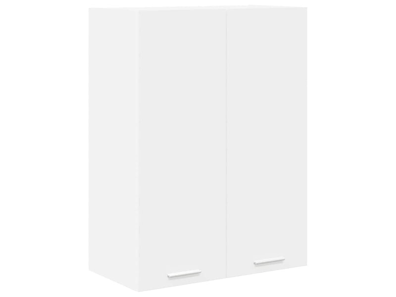 Meuble de rangement cuisine, armoire suspendue blanc 60x31x80cm bois d'ingénierie shl4836 - Conforama A