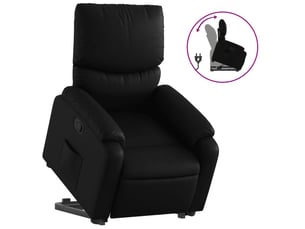 Fauteuil fixe  <strong></strong> Tissu noir