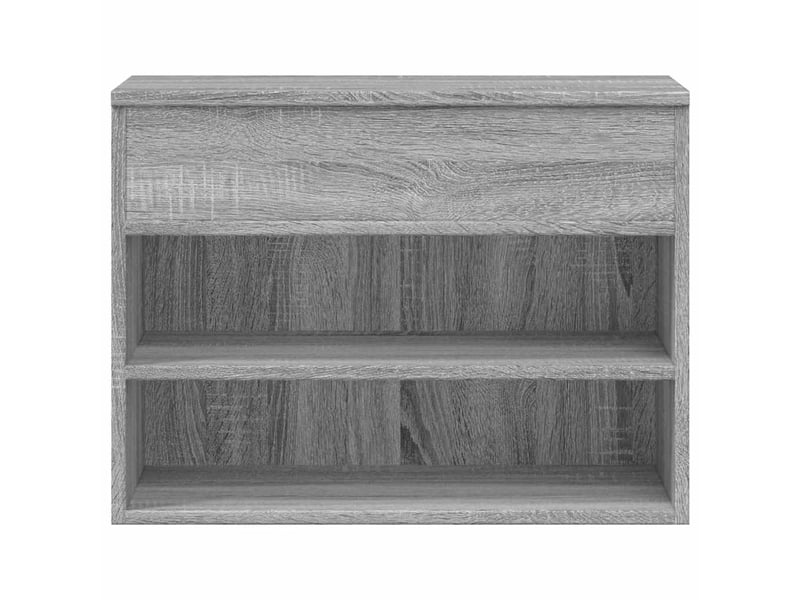  Banc à chaussures, meuble à chaussures sonoma gris 60x30x45 cm bois d'ingénierie  - Conforama D