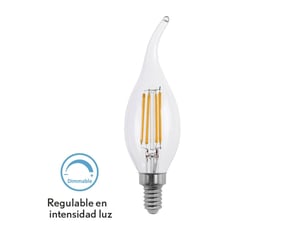 Ampoule led filament fabrilamp filamen bohemia e14 4 w 400 lm 2700 k transparent ø 35 mm dimmable