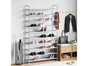 Meuble à chaussures 3 paire(s)  <strong></strong>  <strong></strong> coloris argenté
