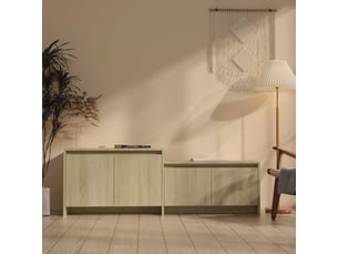Meuble tv coloris beige 146.5 cm <strong></strong>  <strong></strong>