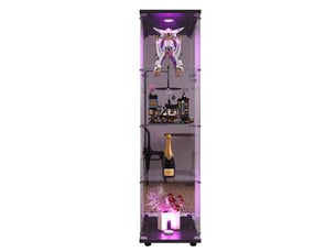 Vitrine coloris noir - x42.5 cm