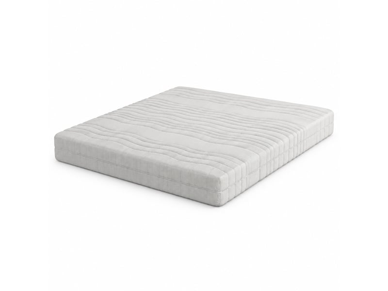  Matelas en mousse à mémoire de forme à soutien moyen avec housse 3d amovible et lavable, blanc 140 × 200 × 16 cm  - Conforama A