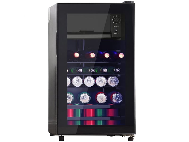  Réfrigérateur 76l avec congélateur 6l pose libre silencieux 43db led  - Conforama B