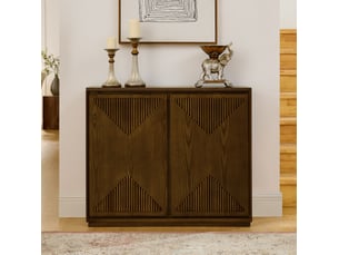 Buffet 2 porte(s)  0 tiroir(s) <strong>DESMIU</strong> <strong>4071298391664</strong> - 99 cm coloris marron 