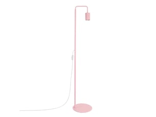 Lampadaire rayo 1 rose aluminium moderne 160x30x30cm