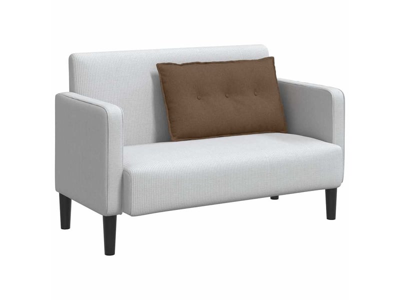  Coussin de dos, coussin de dossier marron 80 x 19 x 50 cm tissu cf54814  - Conforama C