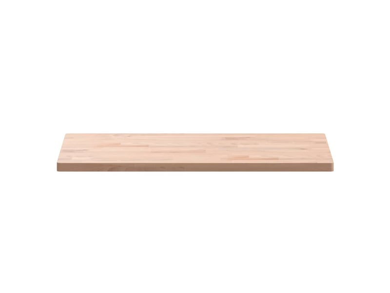  Comptoir de salle de bain, plan de travail 80x40x2,5 cm bois massif de hêtre cf65768  - Conforama D