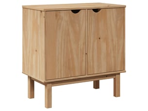 Armoire de couloir otta 75x40x75 cm bois de pin massif