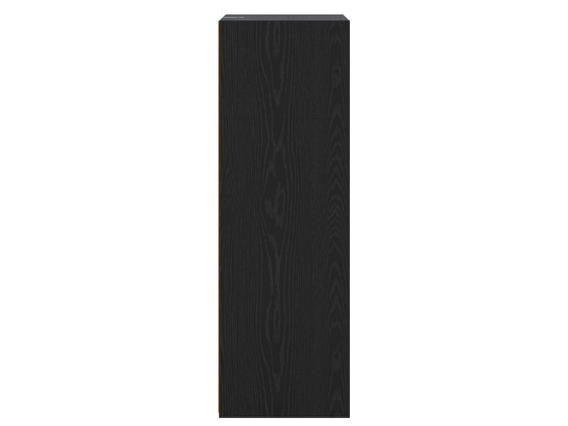  Haut armoire, armoire de rangement chêne noir 70x41x124 cm bois d'ingénierie  - Conforama E