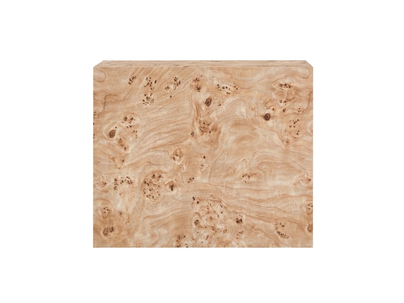  Table basse effet bois en mdf, 90 x 50 x 30 cm  - Conforama W
