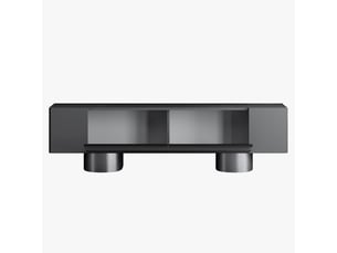 Meuble tv coloris noir <strong>MOBILIER DECO</strong> <strong></strong>
