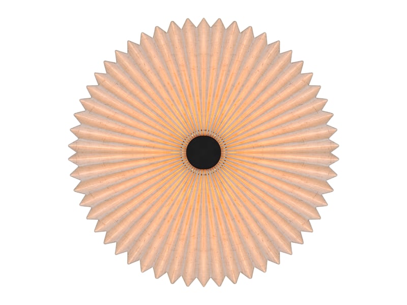  Plafonnier vivienne textile noir , h. 27 - ip20 - e27 nordlux intérieur 2612206003 - Conforama C