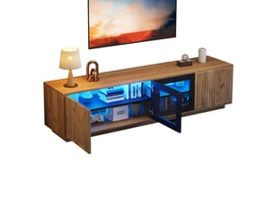 Meuble tv coloris naturel 180 cm <strong></strong>  <strong></strong>