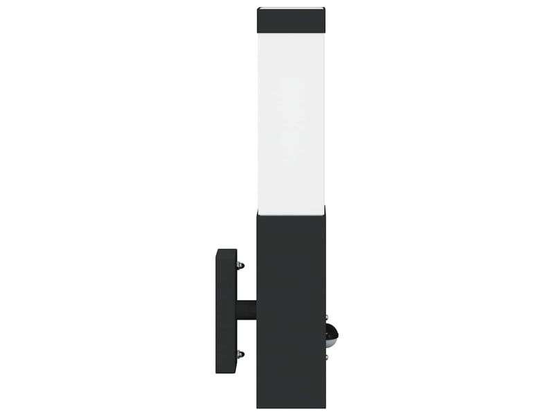  Applique murale extérieure noir 10.5x6x33 cm shl97938  - Conforama E