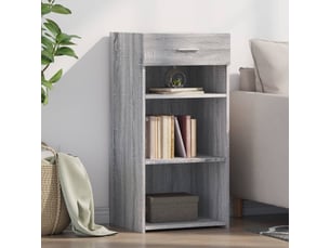 Buffet - bahut - meuble de rangement sonoma gris 45x42,5x93 cm bois d'ingénierie
