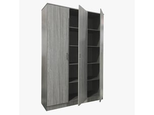 Armoire MOBILIER DECO coloris gris largeur 40 cm