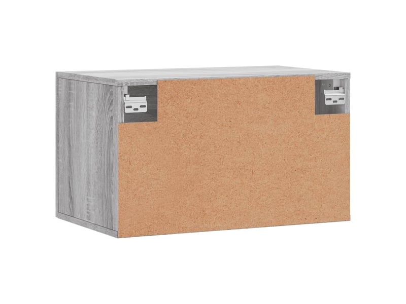  Armoire murale salon, meuble de rangement sonoma gris 60x36,5x35 cm bois d'ingénierie  - Conforama E