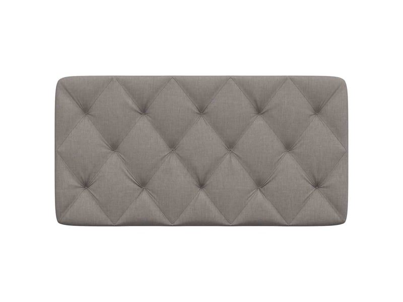 Coussin de tête de lit taupe 100 cm tissu cf55962  - Conforama D