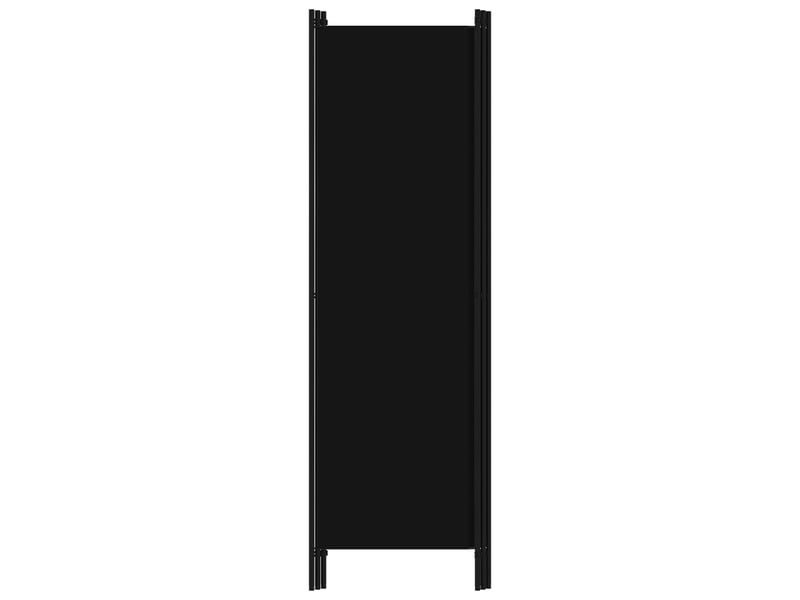  Paravent | cloison de séparation 3 panneaux noir 150x180 cm  - Conforama D
