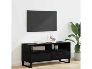 Meuble tv coloris noir 34.5 cm <strong></strong> <strong></strong>