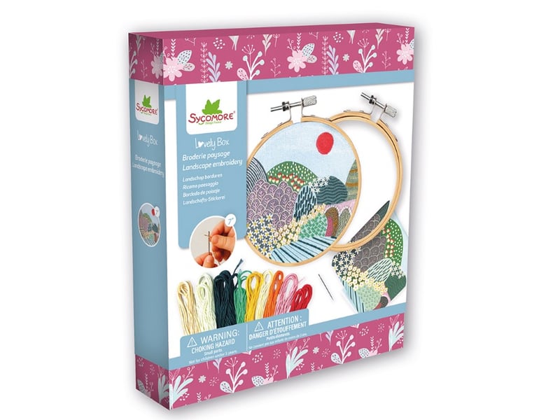  Lovely box - broderie paysage SYCRE5506 - Conforama A