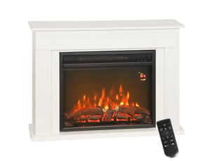 Cheminée électrique avec flamme réaliste, 2000 w, 98 x 23,5 x 69,5 cm