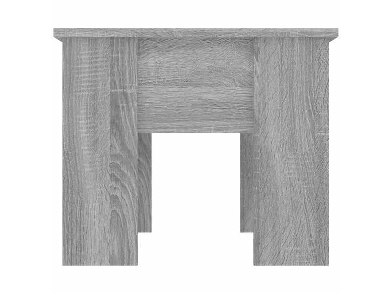  Table basse - table de salon - table à thé sonoma gris 79x49x41 cm bois d'ingénierie  - Conforama D