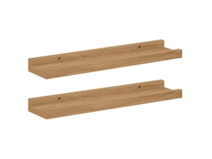 Etagère 40 cm coloris marron  